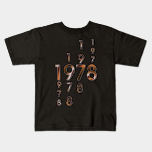 Année de naissance  1978 Kids T-Shirt